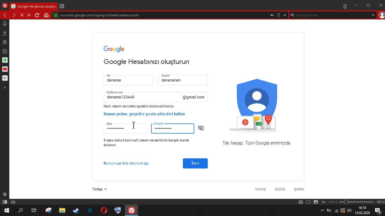 Gmail giriş